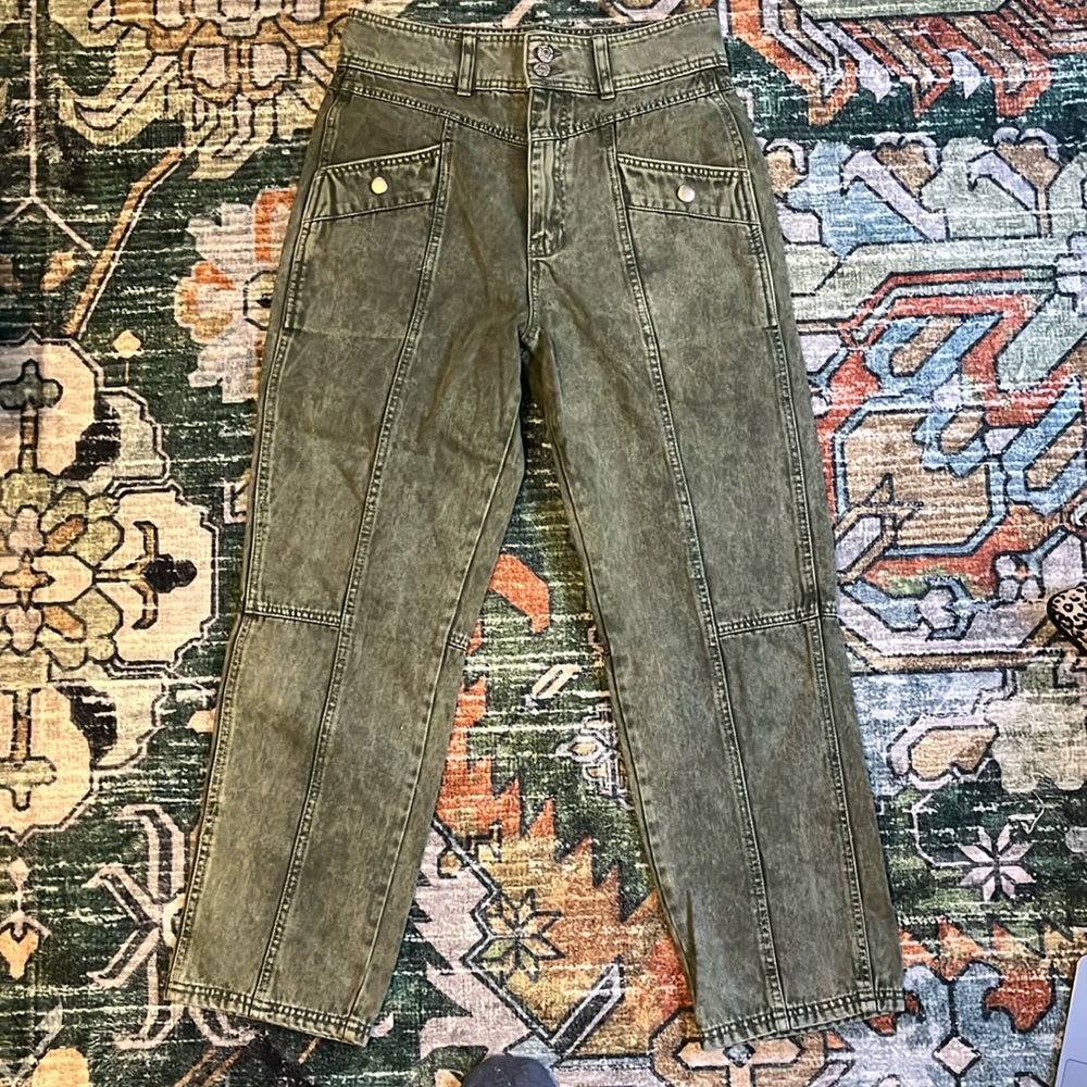 Olive Green Pants